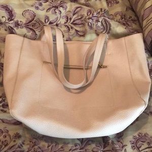 Light pink small tote